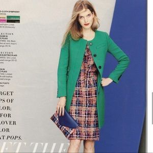 New j.crew symphony coat